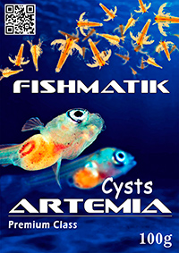 Яйца артемии Fishmatik Premium class 100...