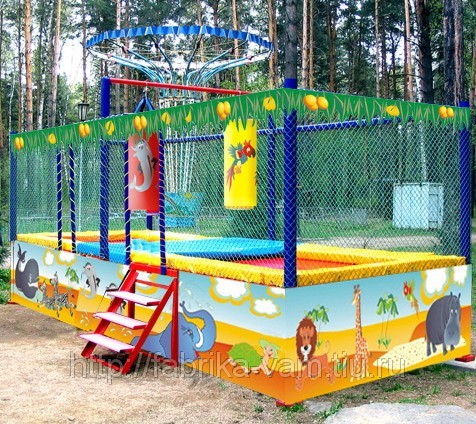 Парковый Аттракцион батут прыгун, jump(джамп)