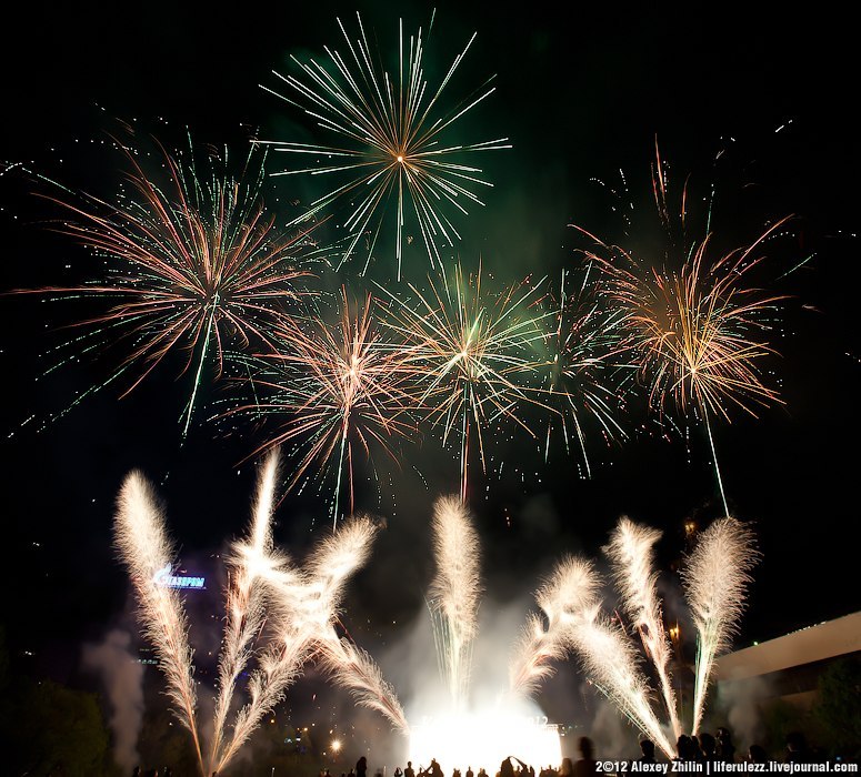 Фейерверк пиротехника