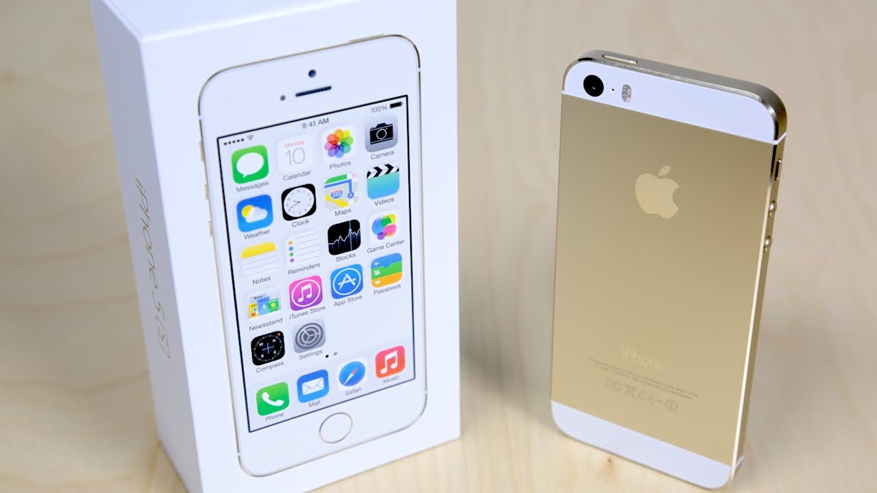 iPhone 5s 64gb gold