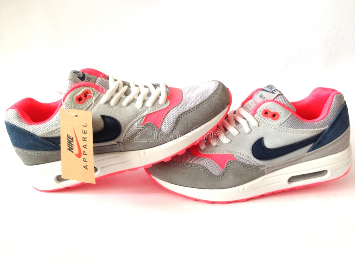 Кроссовки Nike Air Max 87 (grey & pink)