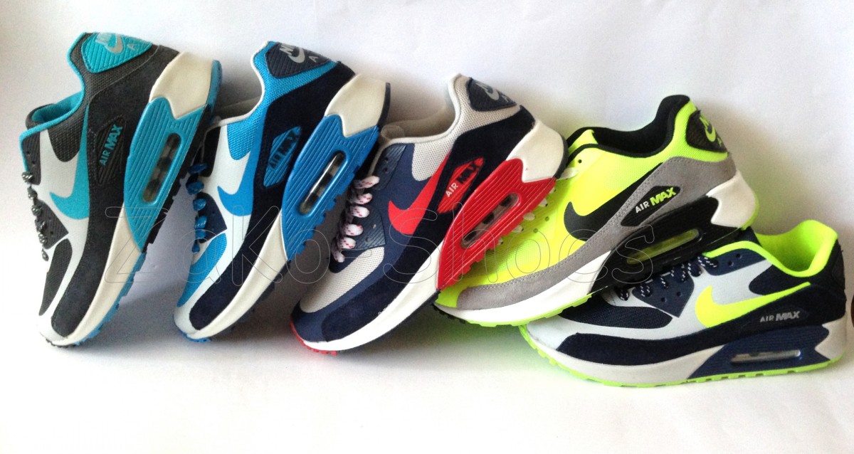 Кроссовки Nike Air Max 90 Hyperfuse ,в 5 цветах