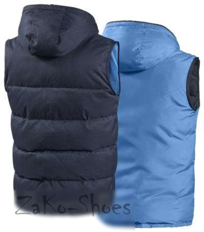 Мужская жилетка "Аdidas VEST" Оriginals двухсторонняя (Blue)