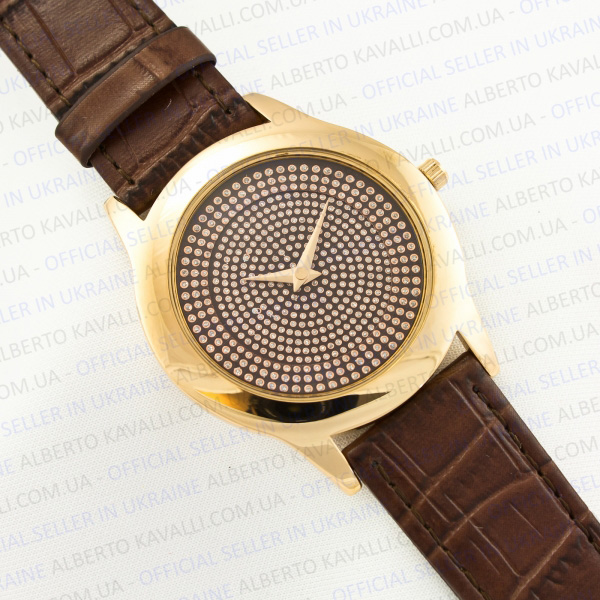Женские часы Alberto Kavalli Gold & Brown 2313-08908