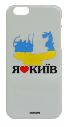 UkrCase iPhone 6 Ukraine Я люблю Київ Либідь