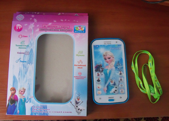 Интерактивная игрушка 3D телефон Frozen
