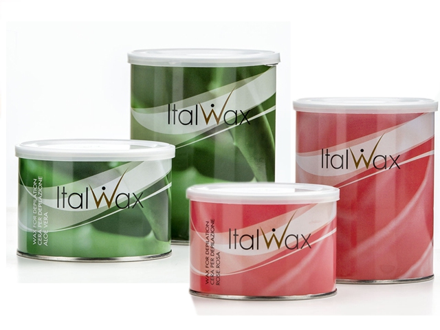 Воск для депиляции в банках (400 г), ItalWax, Италия