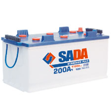 Аккумулятор 6СТ-200 SADA