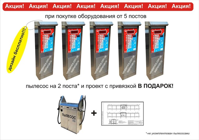 Оборудование для мойки самообслуживания, Мойки самообслуживания