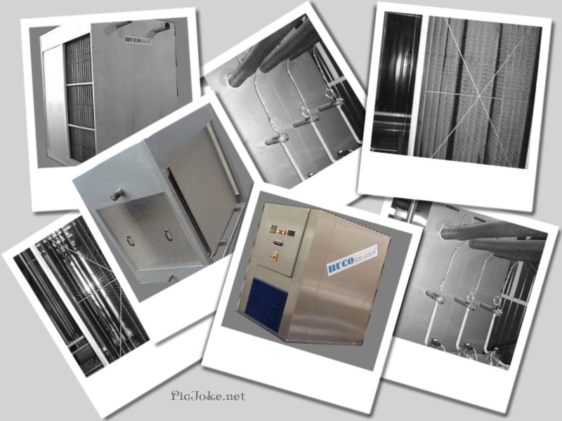 Установки получения лёд-воды с температурой воды близкой к нулю.