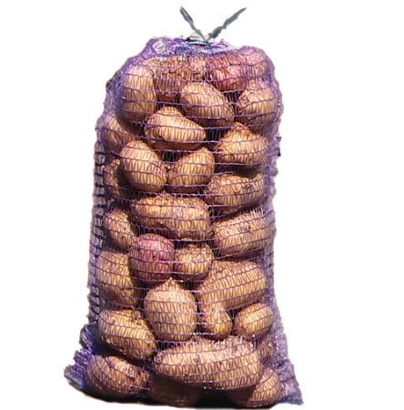 Сетка для овощей фиолетовая (20кг,40*60см;17,5гр) с завязками