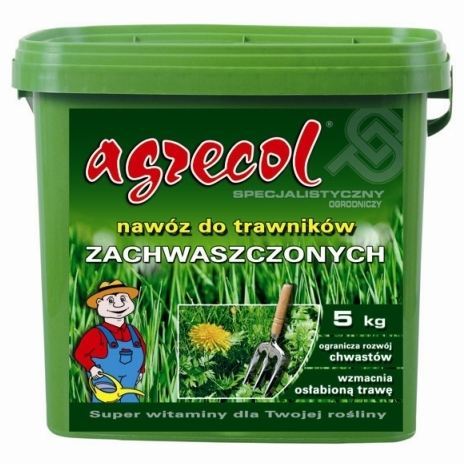 Удобрение Agrecol для газонов от сорняков 5 кг