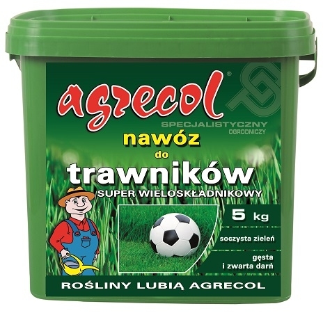 Удобрение Agrecol для газонов SUPER многокомпонентное 5 кг