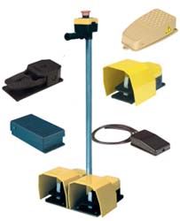 Педаль электрическая, педальный выключатель