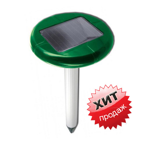 Купить универсальный отпугиватель на солнечной батарее WK0677