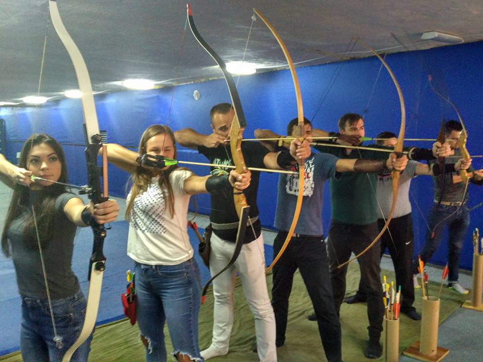 Стрельба из лука - Тир "Лучник", Archery Kiev