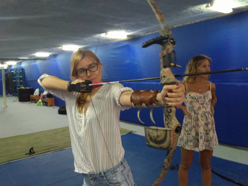 Стрельба из лука - Тир "Лучник". Archery Kiev