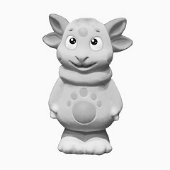 Объёмная раскраска для детей