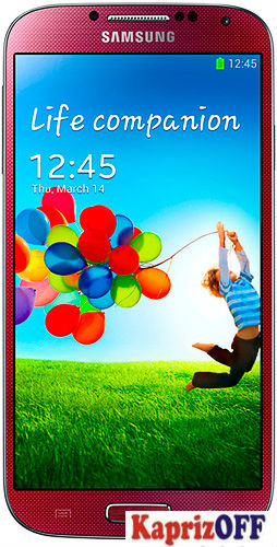 Мобильный телефон Samsung Galaxy S4 I9500 Red