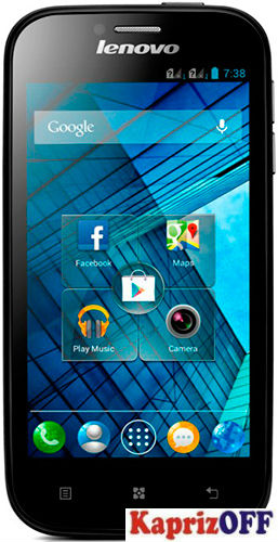 Мобильный телефон Lenovo A706 Black UACRF