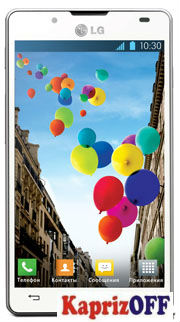 Мобильный телефон LG Optimus L7 P713 White.