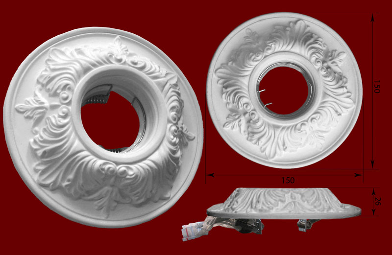 Светильники точечные (гипс)