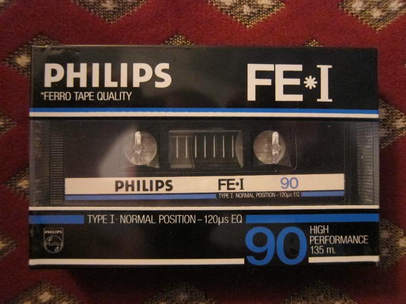 Philips FE-I 90 аудиокассета